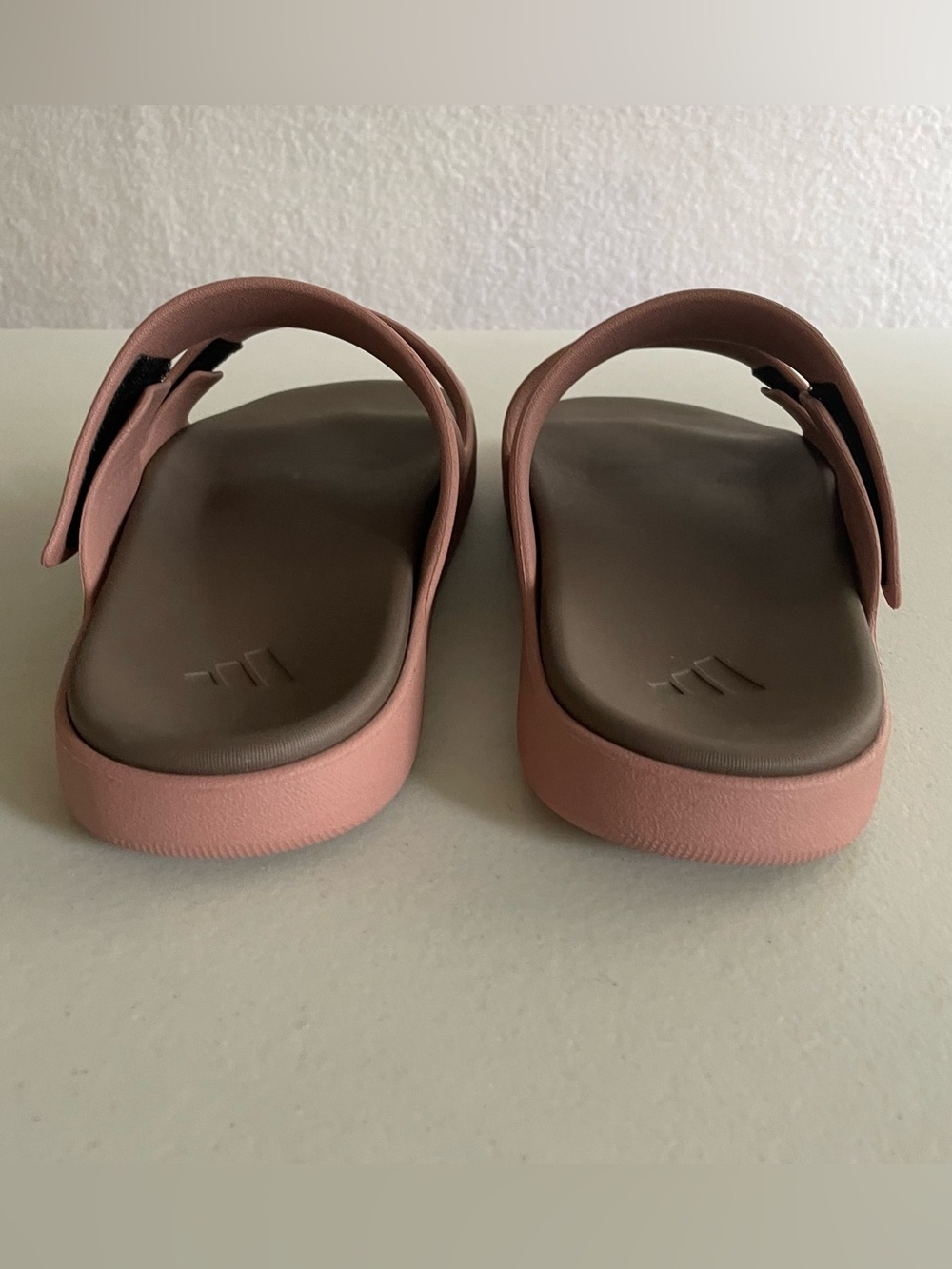 Adidas Znsory Cloudfoam Double Strap Slide Sandals Pink Women's 10 / Men's 9 - Picture 3 of 11